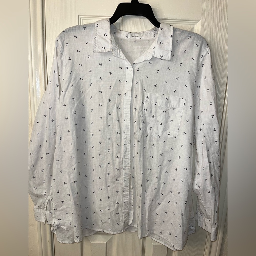 Maurice’s button up shirt